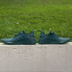 Adidas Men's Dark Green Sneakers (9.5 )